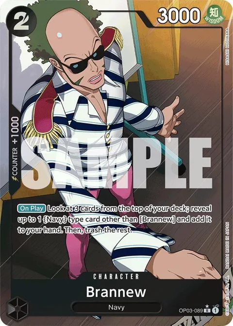 Brannew Full Art OP03-089 One Piece card from Premium Booster -The Best-