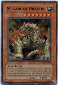 Megarock Dragon TLM-EN015 Unlimited Yu-Gi-Oh card from The Lost Millennium
