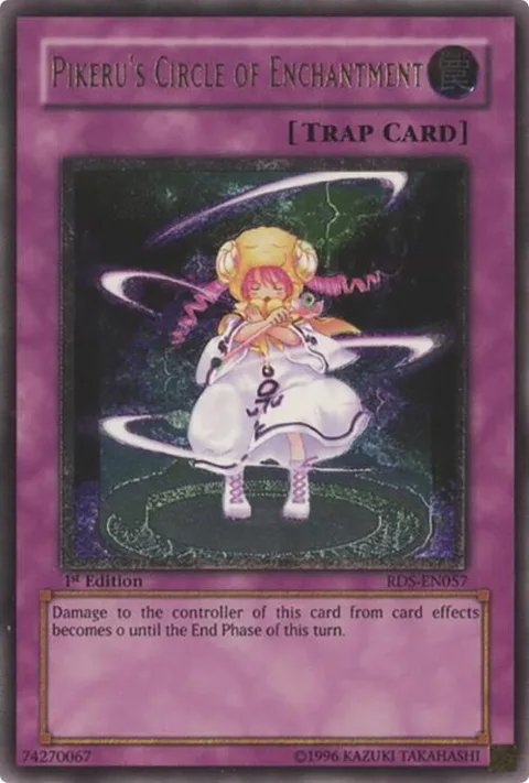 Pikeru's Circle of Enchantment Ultimate Rare RDS-EN057 Yu-Gi-Oh card from Rise of Destiny