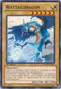 Wattaildragon GAOV-EN001 1st Edition Yu-Gi-Oh card from Galactic Overlord