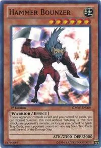 Hammer Bounzer GAOV-EN009 Unlimited Yu-Gi-Oh card from Galactic Overlord