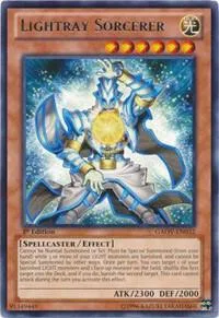 Lightray Sorcerer GAOV-EN032 1st Edition Yu-Gi-Oh card from Galactic Overlord