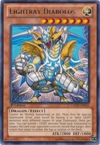 Lightray Diabolos GAOV-EN035 Unlimited Yu-Gi-Oh card from Galactic Overlord