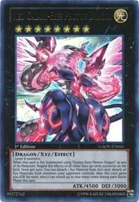 Neo Galaxy-Eyes Photon Dragon GAOV-EN041 Unlimited Yu-Gi-Oh card from Galactic Overlord