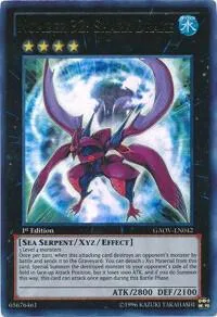 Number 32: Shark Drake GAOV-EN042 1st Edition Yu-Gi-Oh card from Galactic Overlord