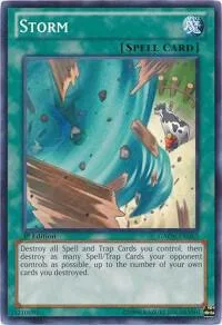 Storm GAOV-EN065 Unlimited Yu-Gi-Oh card from Galactic Overlord