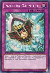 Inzektor Gauntlet GAOV-EN074 1st Edition Yu-Gi-Oh card from Galactic Overlord