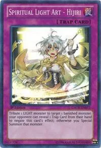 Spiritual Light Art - Hijiri GAOV-EN077 1st Edition Yu-Gi-Oh card from Galactic Overlord