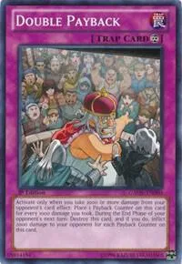 Double Payback GAOV-EN080 Yu-Gi-Oh card from Galactic Overlord