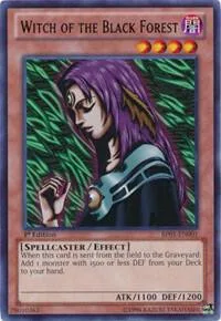 Witch of the Black Forest BP01-EN001 1st Edition Yu-Gi-Oh card from Battle Pack: Epic Dawn