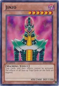 Jinzo BP01-EN003 Unlimited Yu-Gi-Oh card from Battle Pack: Epic Dawn