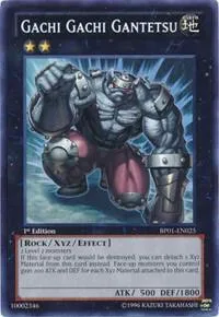 Gachi Gachi Gantetsu BP01-EN025 Yu-Gi-Oh card from Battle Pack: Epic Dawn