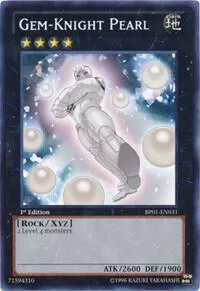 Gem-Knight Pearl BP01-EN031 1st Edition Yu-Gi-Oh card from Battle Pack: Epic Dawn
