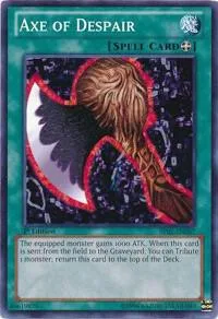 Axe of Despair BP01-EN067 1st Edition Yu-Gi-Oh card from Battle Pack: Epic Dawn