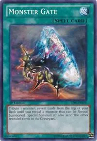 Monster Gate BP01-EN079 1st Edition Yu-Gi-Oh card from Battle Pack: Epic Dawn