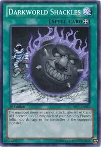 Darkworld Shackles BP01-EN083 Yu-Gi-Oh card from Battle Pack: Epic Dawn
