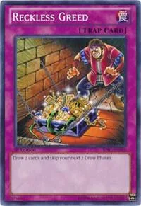 Reckless Greed BP01-EN095 Yu-Gi-Oh card from Battle Pack: Epic Dawn