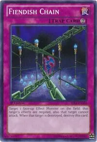 Fiendish Chain BP01-EN105 Yu-Gi-Oh card from Battle Pack: Epic Dawn