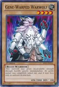 Gene-Warped Warwolf BP01-EN116 Yu-Gi-Oh card from Battle Pack: Epic Dawn