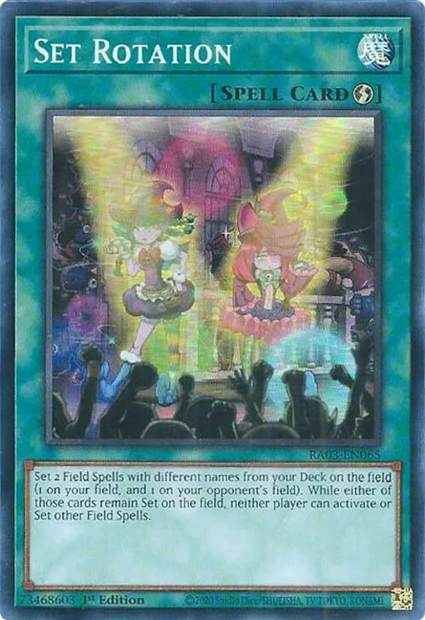 Set Rotation RA03-EN065 Yu-Gi-Oh card from Quarter Century Bonanza
