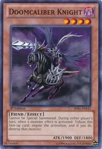 Doomcaliber Knight BP01-EN141 Yu-Gi-Oh card from Battle Pack: Epic Dawn
