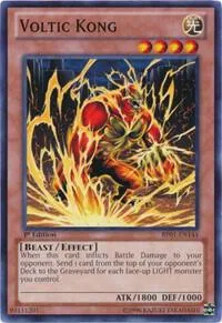 Voltic Kong BP01-EN144 Yu-Gi-Oh card from Battle Pack: Epic Dawn