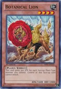 Botanical Lion BP01-EN145 Unlimited Yu-Gi-Oh card from Battle Pack: Epic Dawn