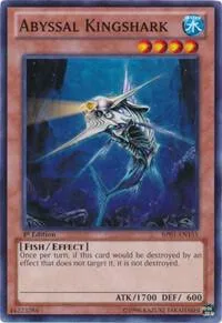 Abyssal Kingshark BP01-EN155 Yu-Gi-Oh card from Battle Pack: Epic Dawn