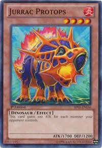Jurrac Protops BP01-EN156 1st Edition Yu-Gi-Oh card from Battle Pack: Epic Dawn