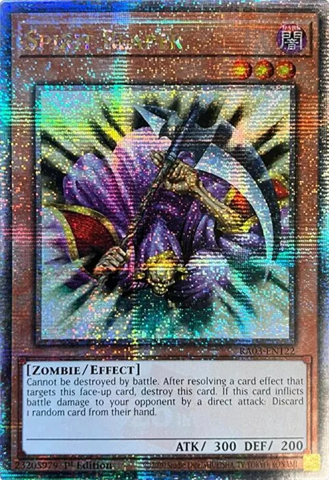 Spirit Reaper Quarter Century Secret Rare RA03-EN122 Yu-Gi-Oh card from Quarter Century Bonanza