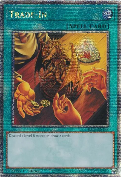 Trade-In Quarter Century Secret Rare RA03-EN188 Yu-Gi-Oh card from Quarter Century Bonanza