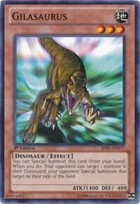 Gilasaurus BP01-EN177 Yu-Gi-Oh card from Battle Pack: Epic Dawn