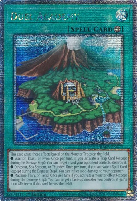 Duel Academy Quarter Century Secret Rare RA03-EN275 Yu-Gi-Oh card from Quarter Century Bonanza
