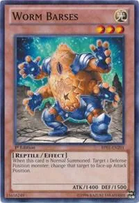 Worm Barses BP01-EN201 Yu-Gi-Oh card from Battle Pack: Epic Dawn
