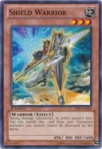 Shield Warrior BP01-EN202 Unlimited Yu-Gi-Oh card from Battle Pack: Epic Dawn