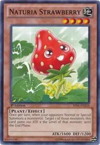 Naturia Strawberry BP01-EN210 Yu-Gi-Oh card from Battle Pack: Epic Dawn
