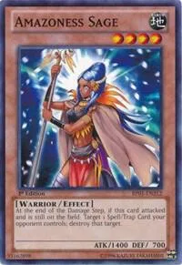 Amazoness Sage BP01-EN212 Yu-Gi-Oh card from Battle Pack: Epic Dawn