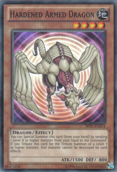 Hardened Armed Dragon BP01-EN214 Yu-Gi-Oh card from Battle Pack: Epic Dawn
