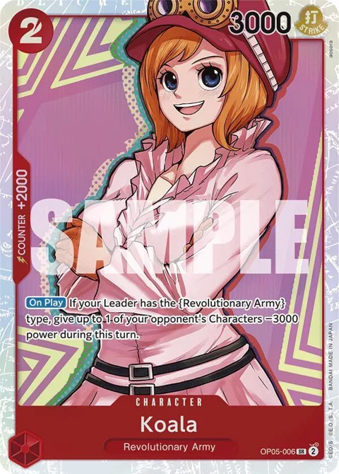 Koala Reprint OP05-006 One Piece card from Premium Booster -The Best-