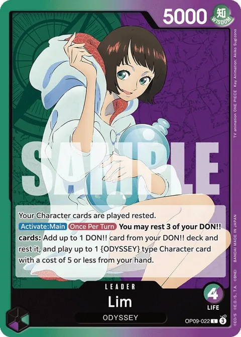 Lim OP09-022 One Piece card from Emperors in the New World