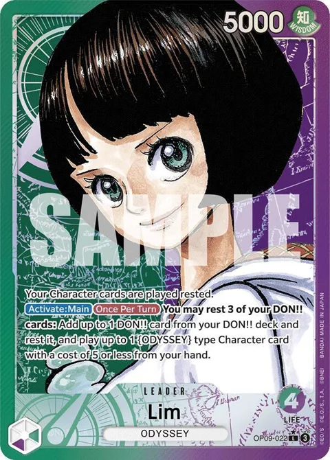 Lim Alt Art OP09-022 One Piece card from Emperors in the New World