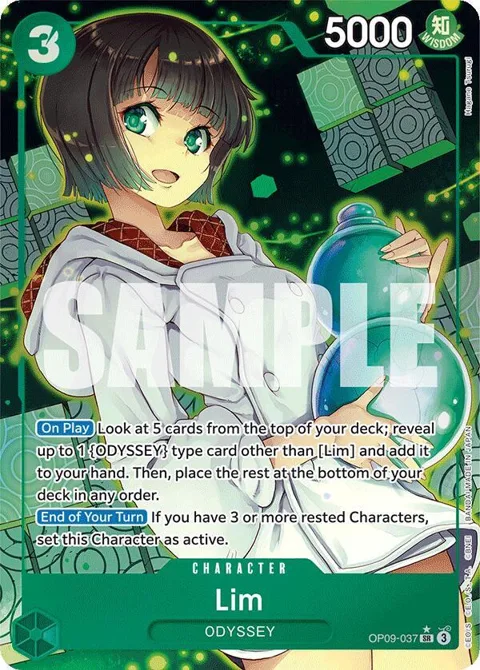 Lim Alt Art OP09-037 One Piece card from Emperors in the New World