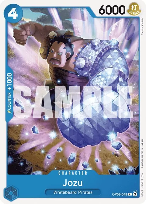 Jozu OP09-049 One Piece card from Emperors in the New World