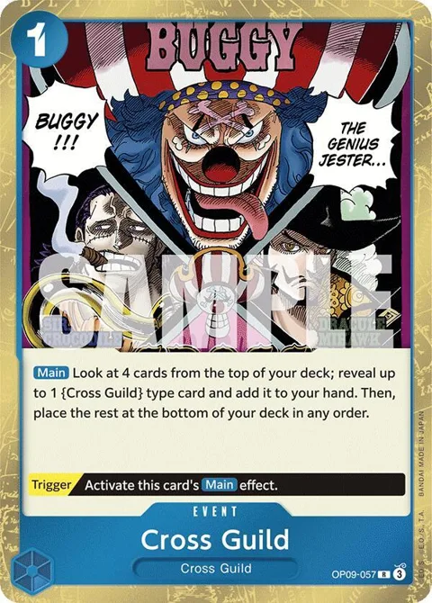 Cross Guild OP09-057 One Piece card from Emperors in the New World