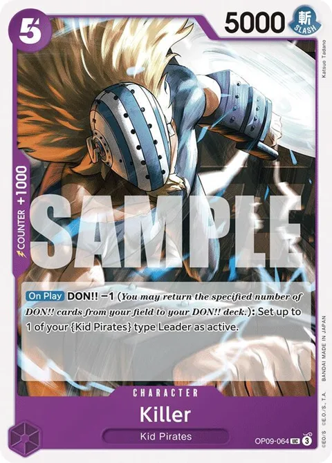 Killer OP09-064 One Piece card from Emperors in the New World