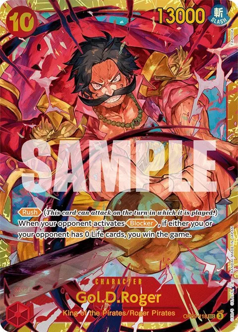 Gol.D.Roger OP09-118 One Piece card from Emperors in the New World