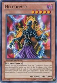Helpoemer GLD5-EN006 Yu-Gi-Oh card from Gold Series: Haunted Mine