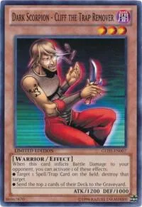Dark Scorpion - Cliff the Trap Remover GLD5-EN007 Yu-Gi-Oh card from Gold Series: Haunted Mine