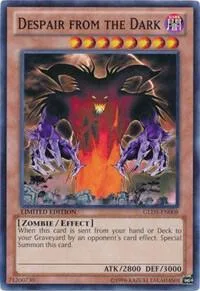 Despair from the Dark GLD5-EN008 Yu-Gi-Oh card from Gold Series: Haunted Mine