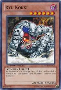 Ryu Kokki GLD5-EN013 Yu-Gi-Oh card from Gold Series: Haunted Mine